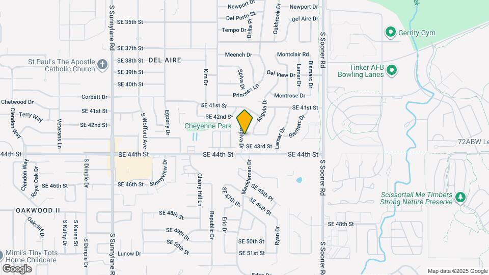4312 Spiva Dr Map and Location Details