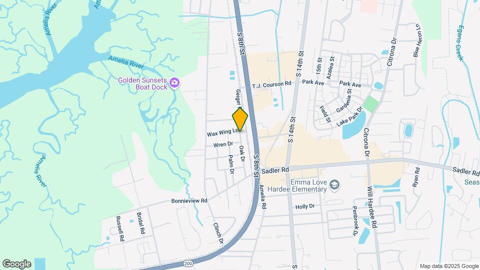 1889 Oak Dr-Unit -B Map and Location Details