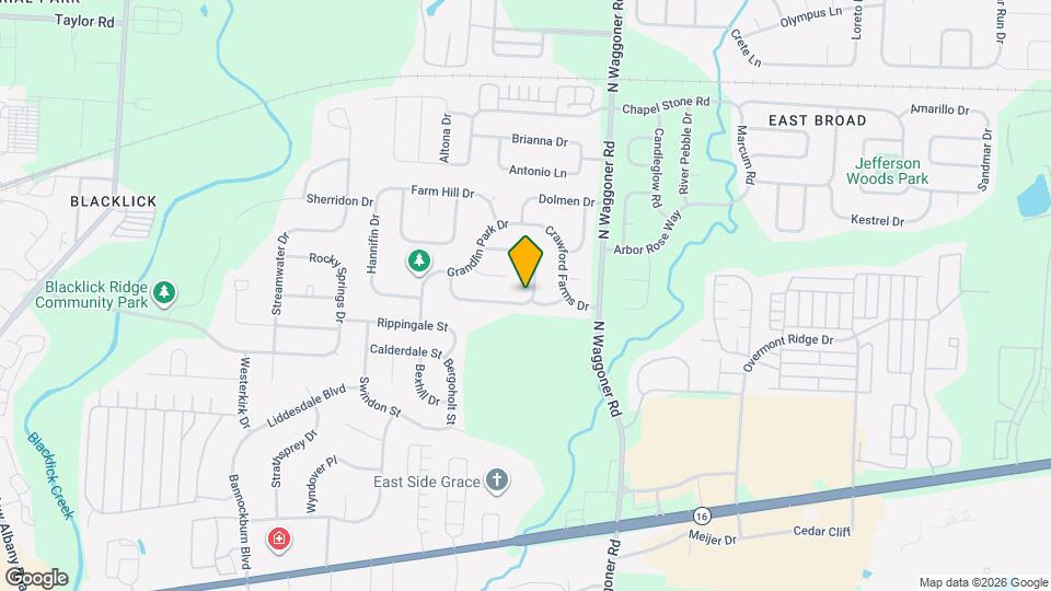 7945 Merdon Dr Map and Location Details