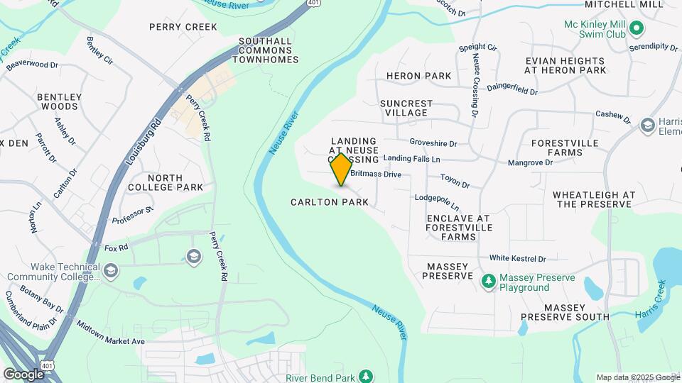 3721 Landshire View Lane Map and Location Details