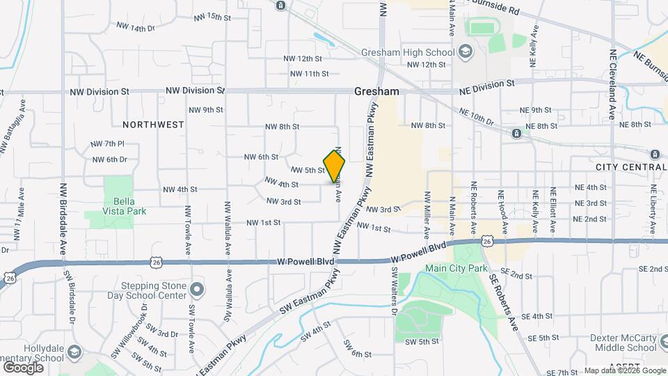 345 NW Norman Ave Map and Location Details