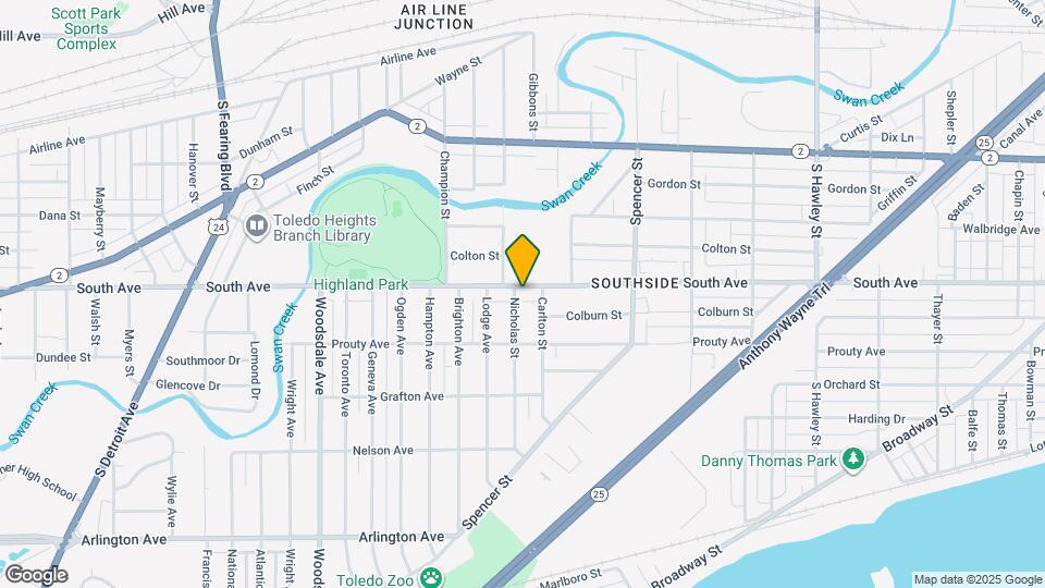 1517 South Ave Map and Location Details