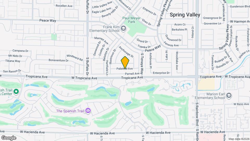 7487 Palermo Ave Map and Location Details