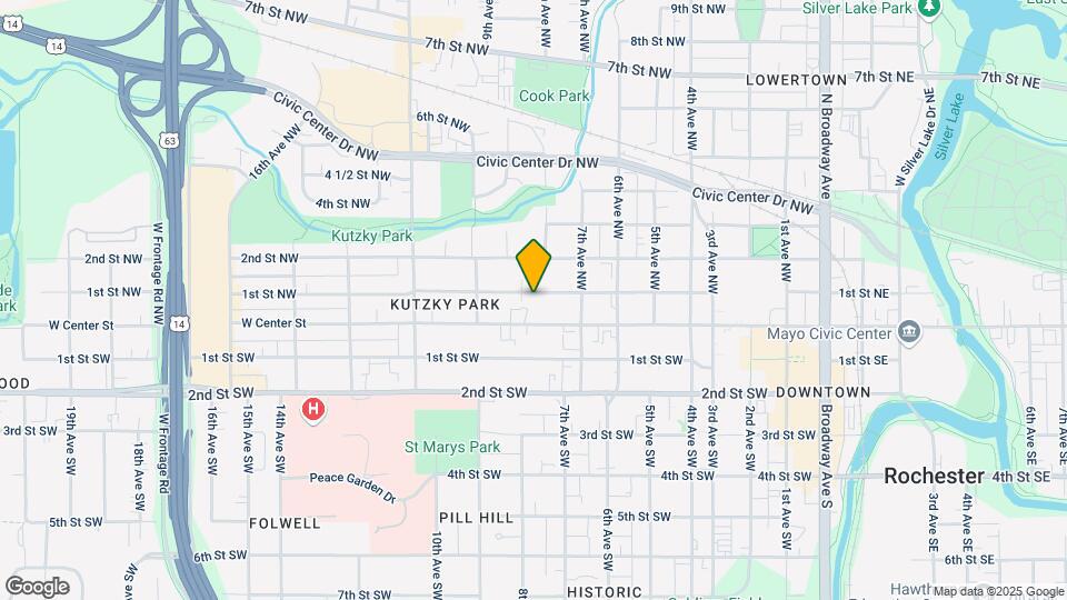 812 1st St NW, Unit 3 Map and Location Details