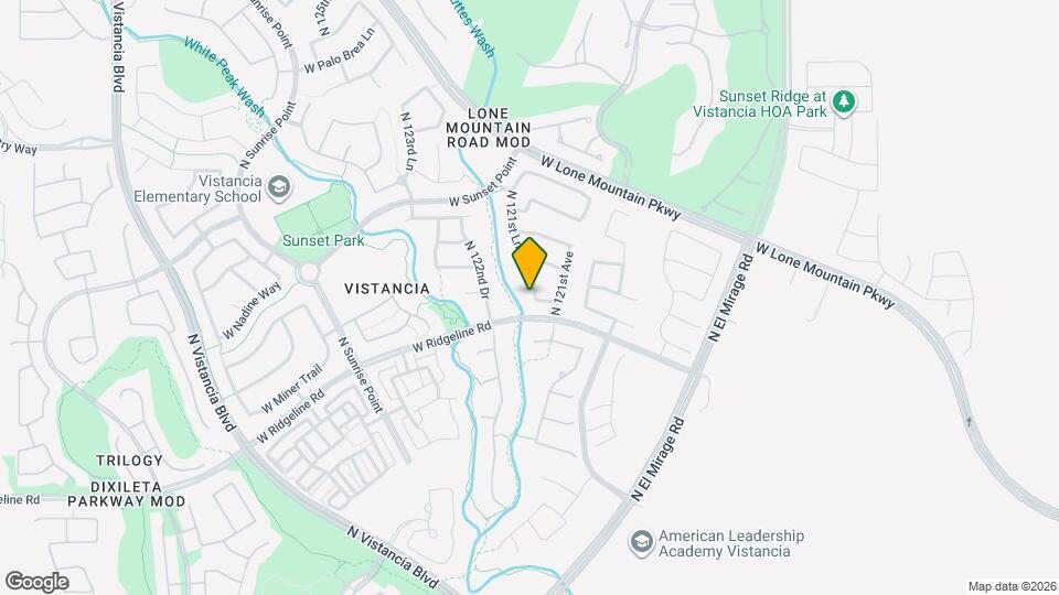 29718 N 121st Dr Map and Location Details