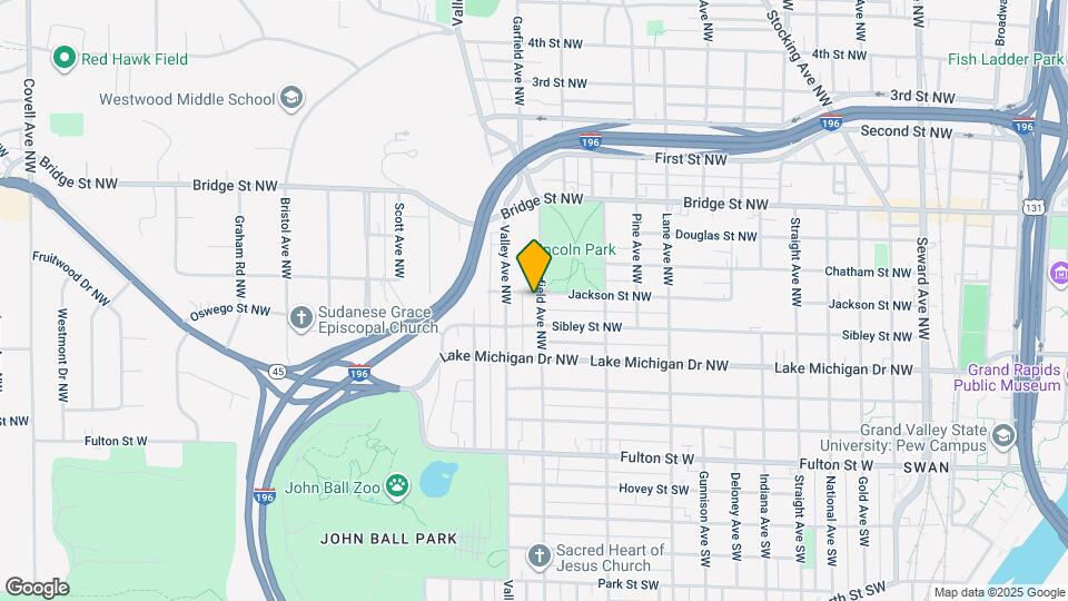 1200 Jackson St NW Map and Location Details
