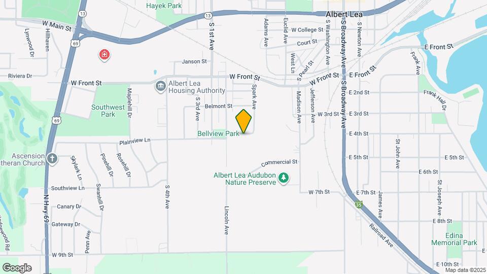 713 Plainview Ln Map and Location Details