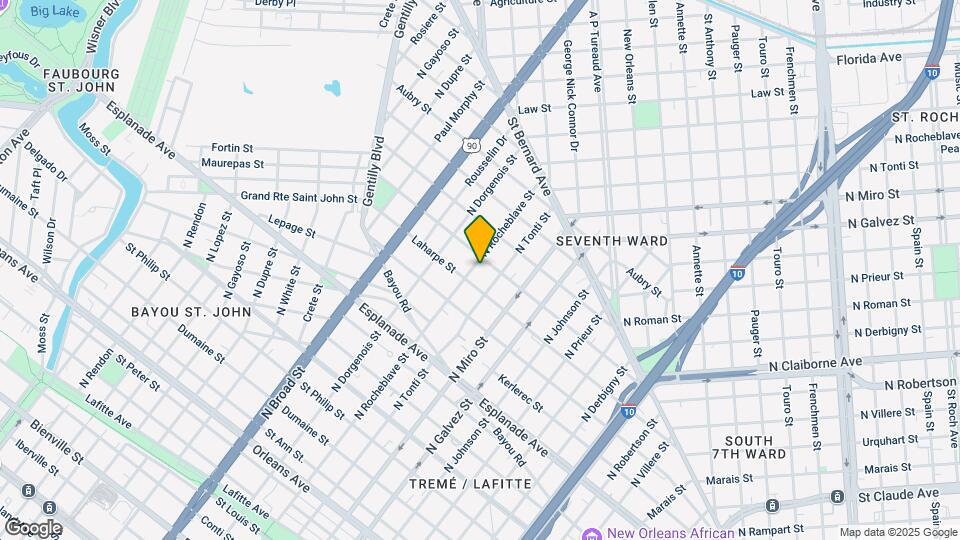 1562 N Rocheblave St Map and Location Details