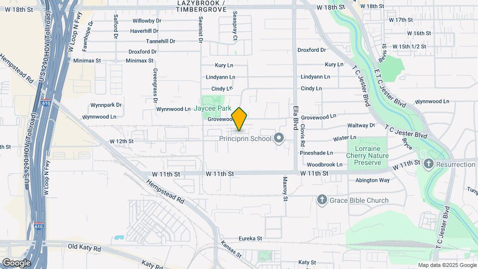 3403 Timbergrove Oaks St Map and Location Details