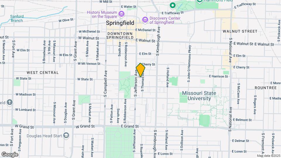 660 S Jefferson Ave Mapa y Detalles de la Ubicación