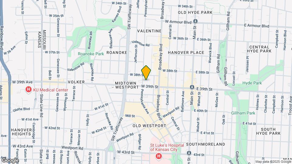 3817 Pennsylvania Ave-Unit -3817-2 Map and Location Details