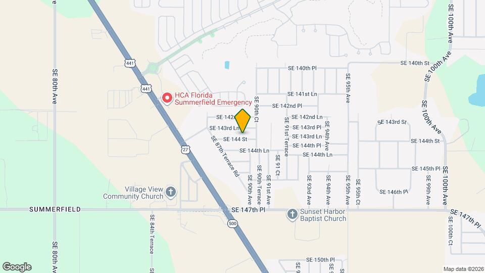 8957 SE 144 St Map and Location Details