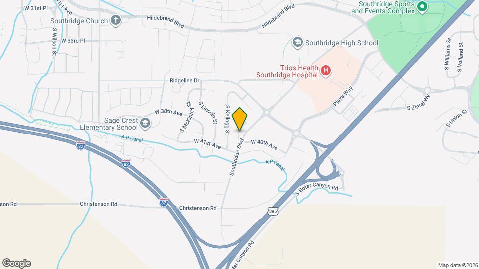 5816 W 40th Ct Map and Location Details