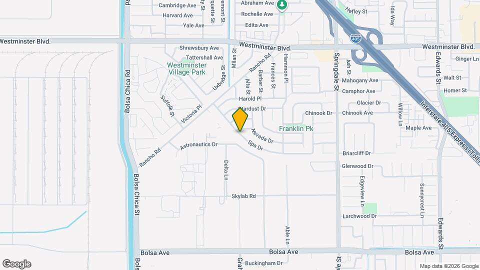 14445 Spa Dr Map and Location Details