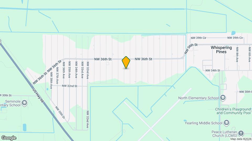 3422 NW 26th Ave Mapa y Detalles de la Ubicación