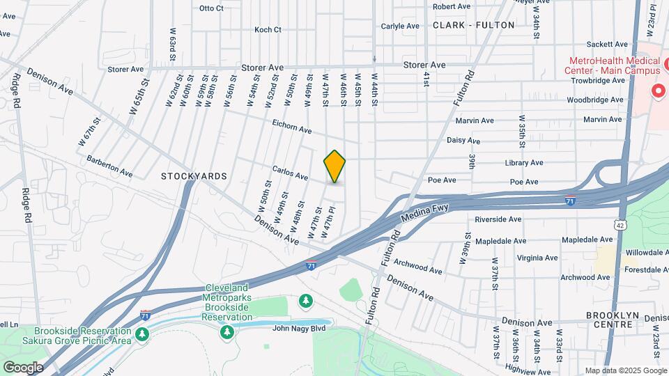 4615 Carlos Ave Map and Location Details