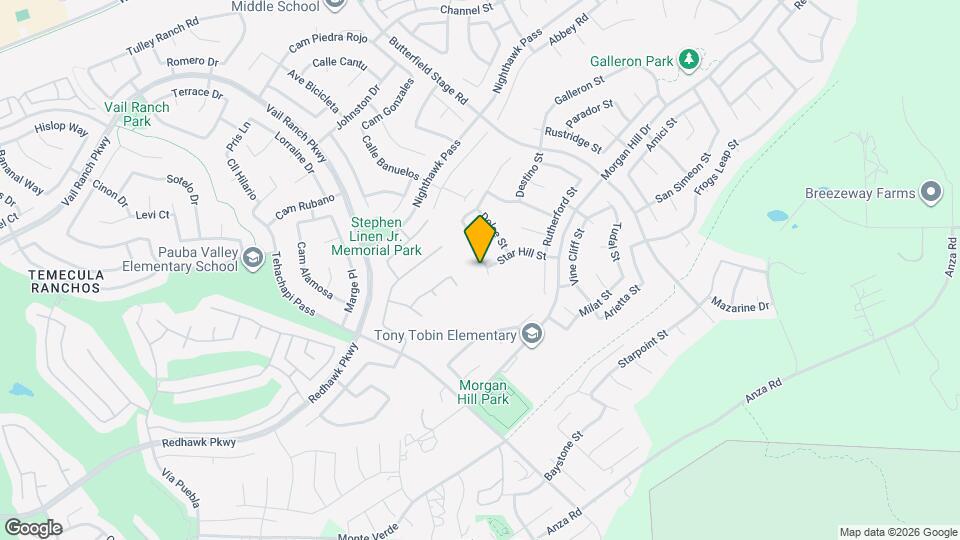 45023 Silver Rose St Map and Location Details