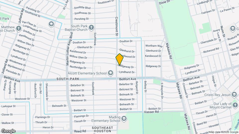 6010 Ridgeway Dr Mapa y Detalles de la Ubicación