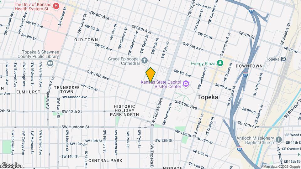 917 SW Tyler St Map and Location Details