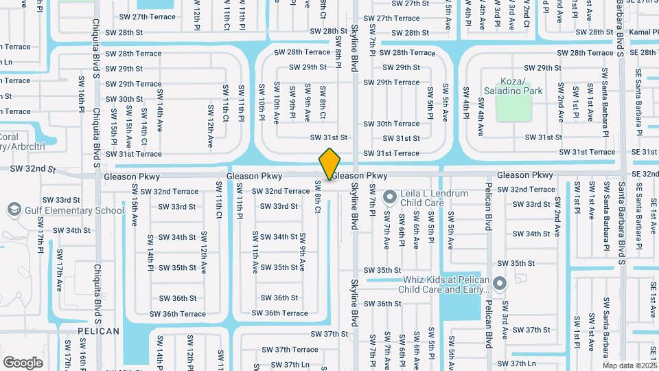 823 SW 32nd Terrace-Unit -1 Map and Location Details