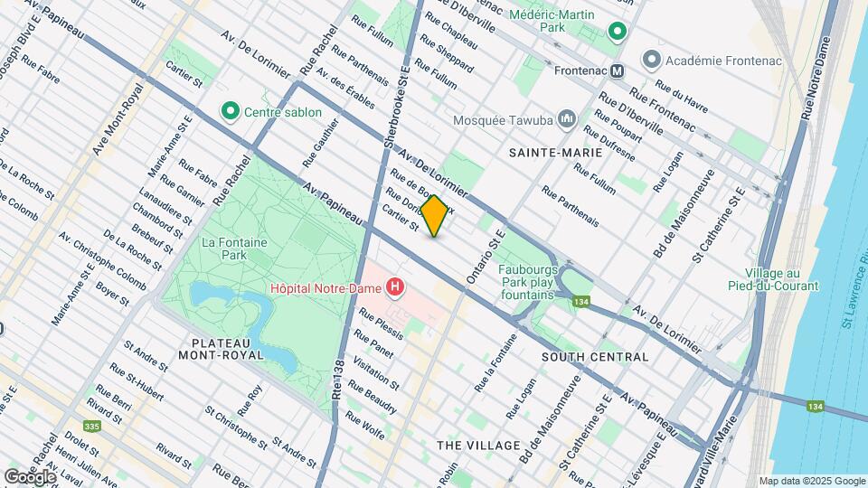 Mobilis Cartier Map and Location Details