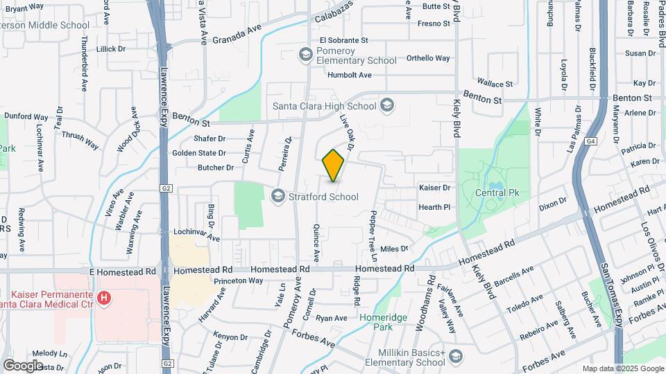 920-922 Live Oak Dr Mapa y Detalles de la Ubicación