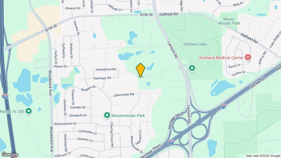 1127 Timber Trails Rd Map and Location Details