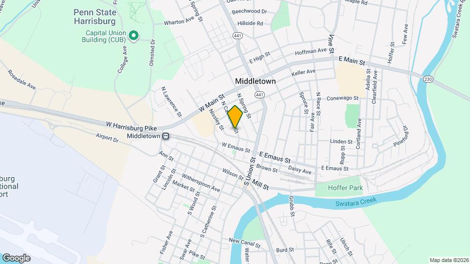 127-129 N Catherine St Map and Location Details