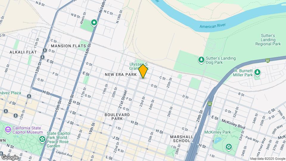 2209 D St Map and Location Details