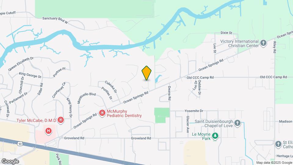 6507 Shoshonee Dr Map and Location Details