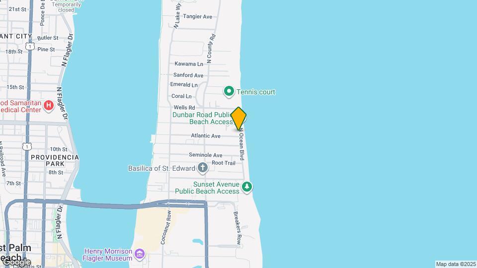 240 N Ocean Blvd Mapa y Detalles de la Ubicación