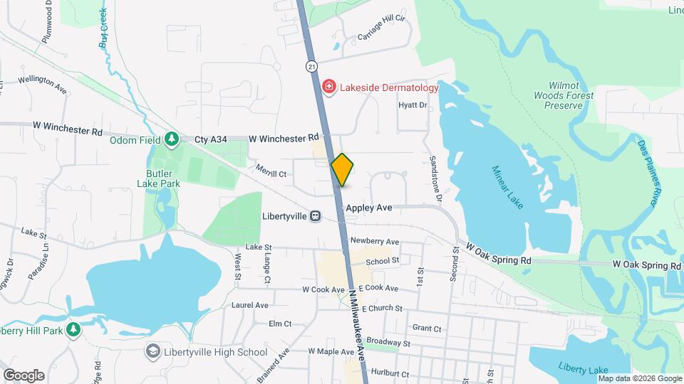 820 N Milwaukee Ave Mapa y Detalles de la Ubicación