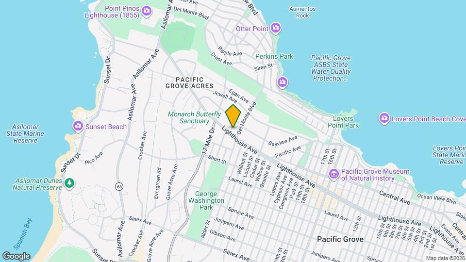 914 Lighthouse Ave Map and Location Details