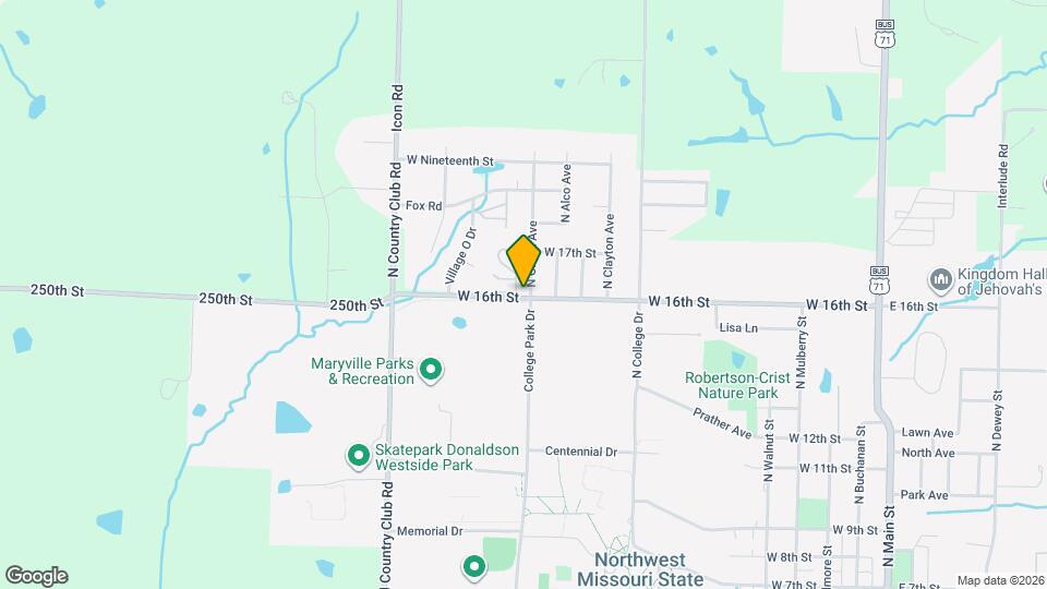 Village O Apartments Inc and Nearby Maryville Apartments For Rent Maryville, MO