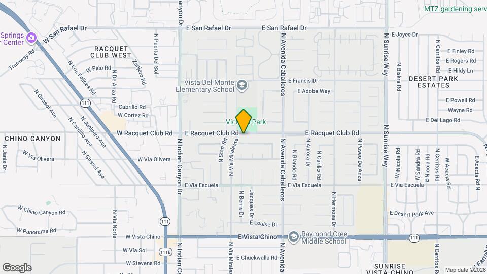 655 E Racquet Club Rd Mapa y Detalles de la Ubicación