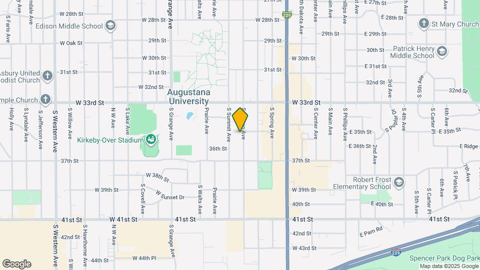 2701 S Norton Ave Map and Location Details