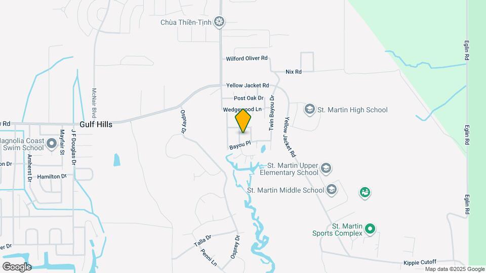6608 Mossline Dr Map and Location Details