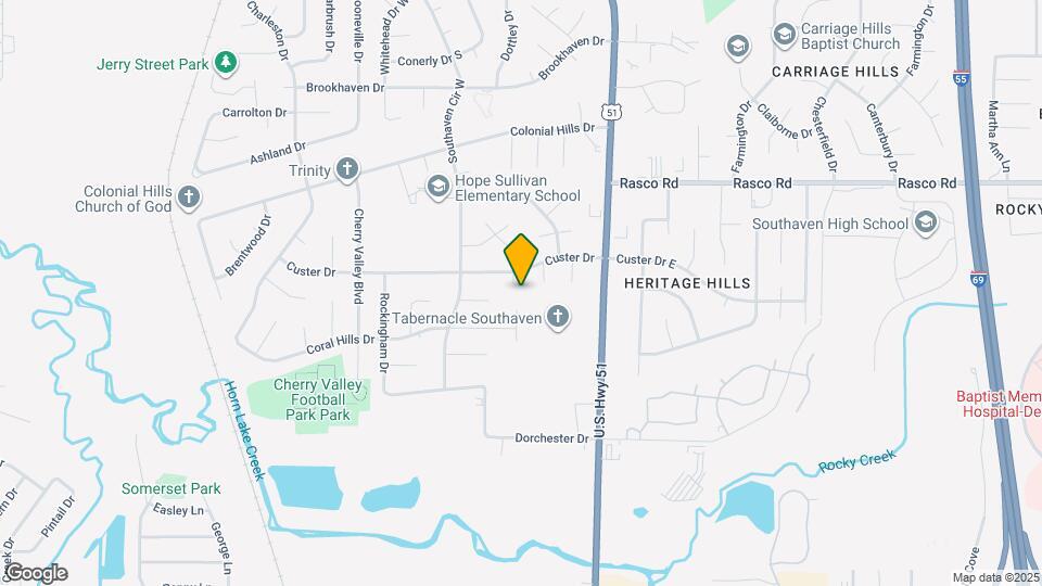 7764 Auburn Cove Map and Location Details