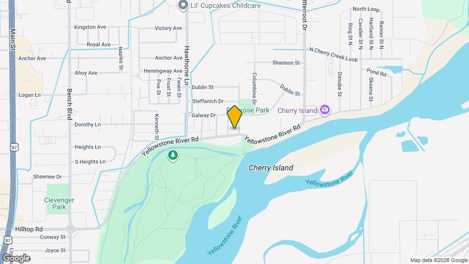 1327 Yellowstone River Rd Map and Location Details