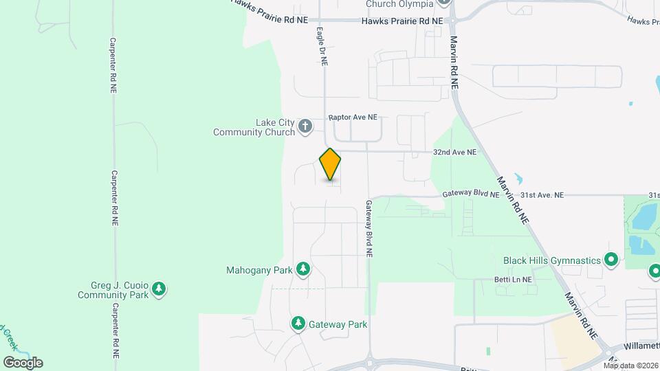 6909 Delaney Ln NE Map and Location Details