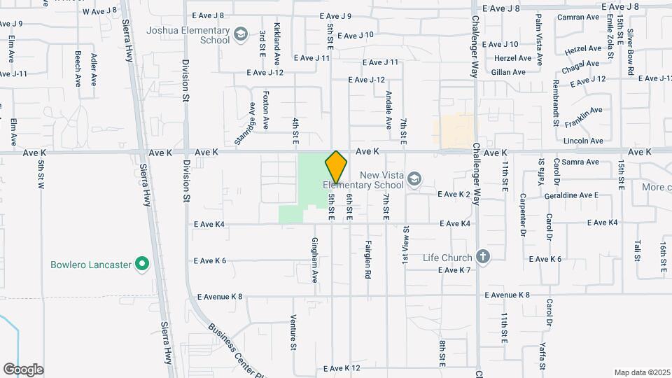 43464 5th St E Map and Location Details