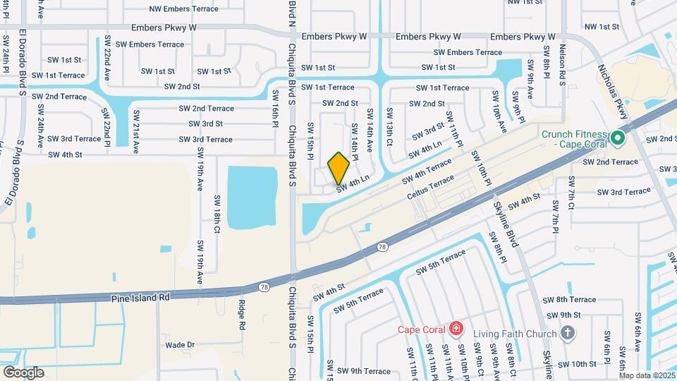 1444 SW 4th Ln Map and Location Details