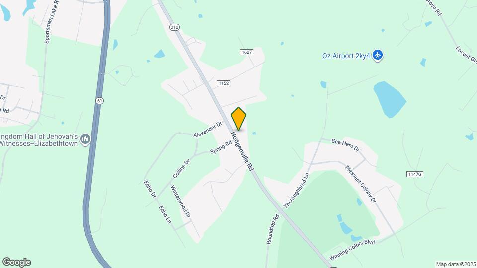 2056 Hodgenville Rd Map and Location Details