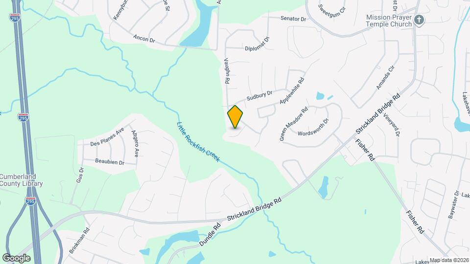 6814 Foxton Ct Map and Location Details