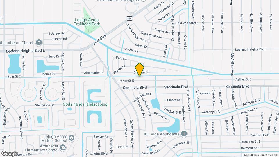 825 Porter St E Map and Location Details