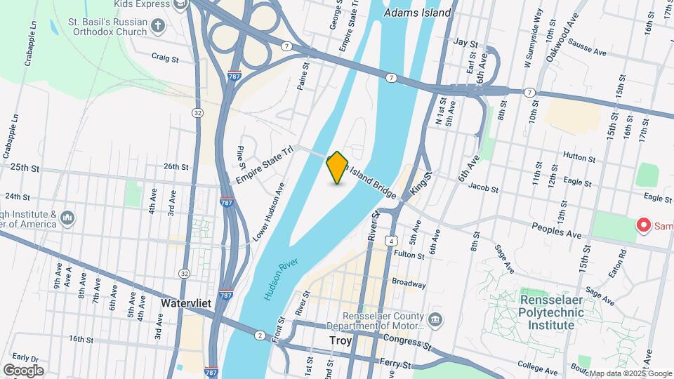 Starbuck Island Map and Location Details