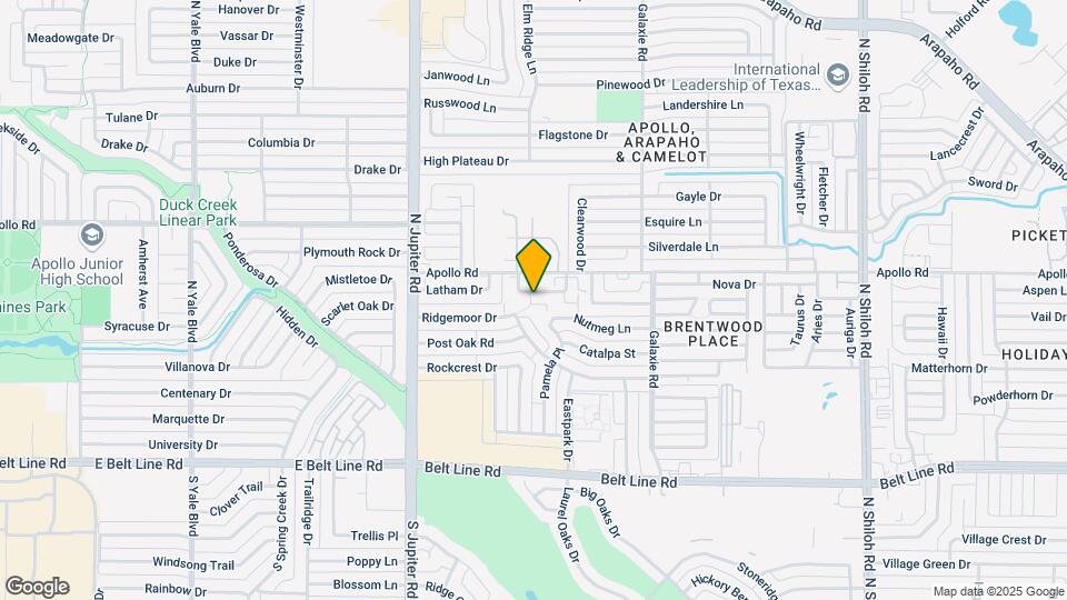 3634 Clubview Dr Map and Location Details
