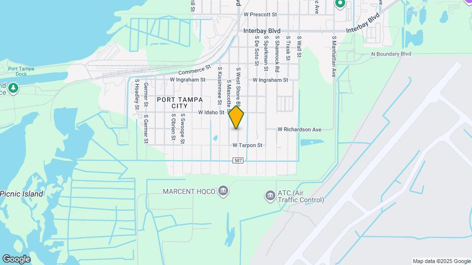 7503 S West Shore Blvd Map and Location Details