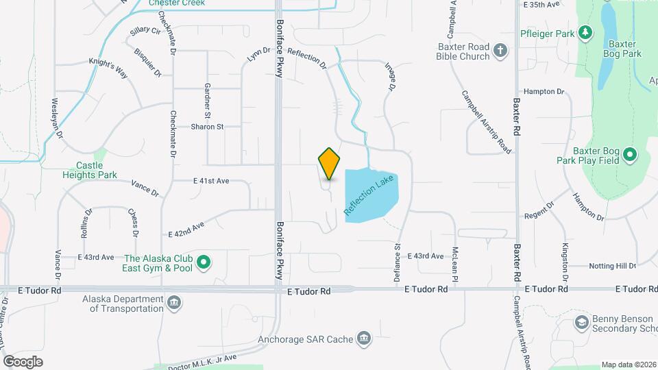 5614 E 40th Ave Map and Location Details