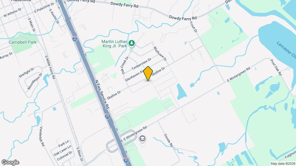 1061 Crestview Dr Mapa y Detalles de la Ubicación